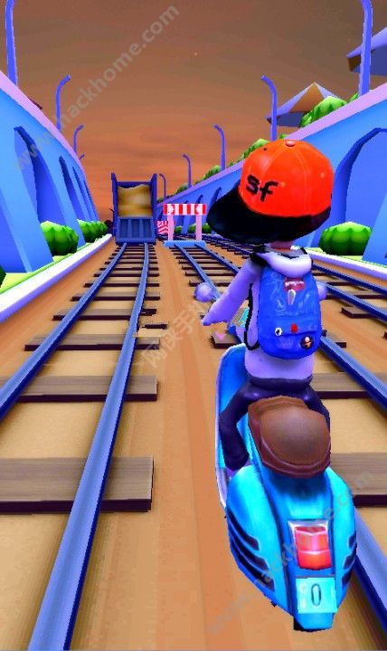 地铁摩托冲浪手机游戏安卓版（Subway Moto Surfers）v1.0