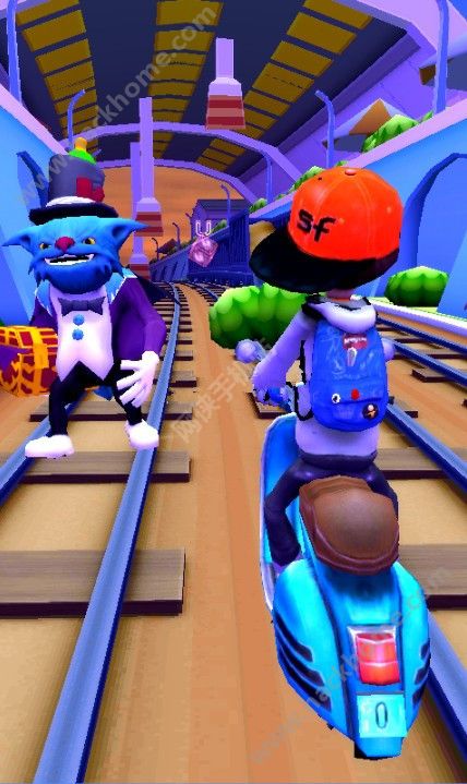 地铁摩托冲浪手机游戏安卓版（Subway Moto Surfers）v1.0