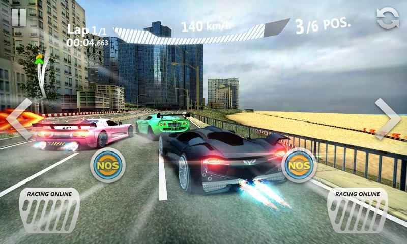 超跑狂飙游戏中文汉化版下载（Sports Car Racing）v1.5