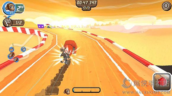 超级猩猩飞车官网安卓版(Super Nitro Chimp)v1.0