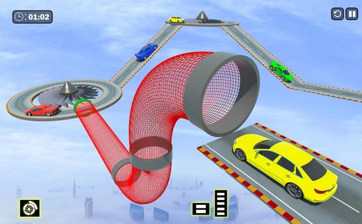 疯狂出租车空中特技游戏最新版1.5