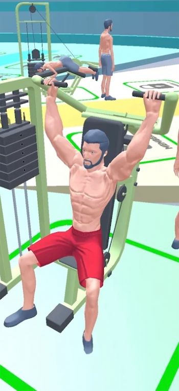 健身房闲置3D游戏安卓最新版（Gym Idle 3D）图片1