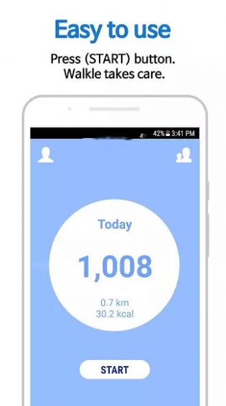 Walkle运动计步软件APP官方版图片1