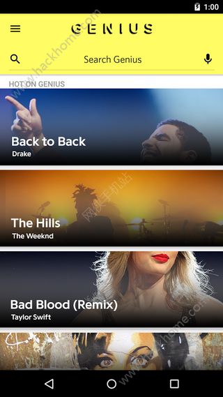 Genius app手机版官方下载v2.2.2