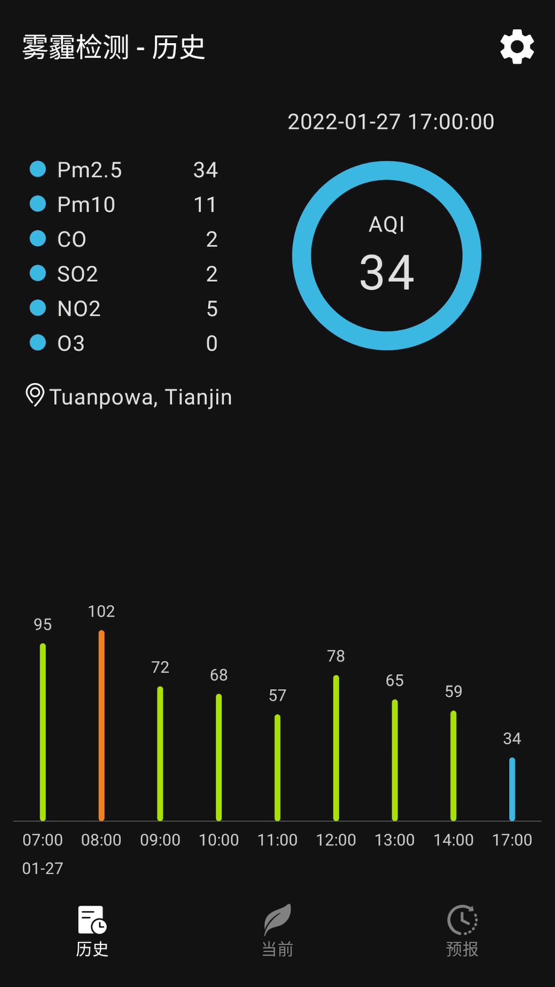 雾霾检测app官方下载v1.0