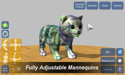 3D Mannequins模型绘制app免费下载安装v2.8