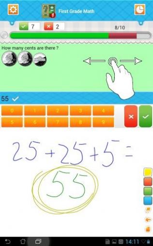 First Grade Math app数学学习软件下载图片2