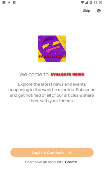 Evaluate News app新闻阅读官方版v1.5.0