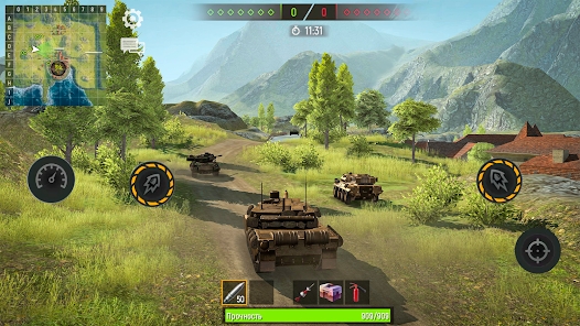 坦克战争世界闪电战安卓版官方下载（War of Tanks Thunder PvP）v5.03.05