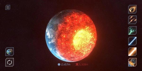 星球爆炸模拟器太空喷火龙下载最新版中文版v3.0