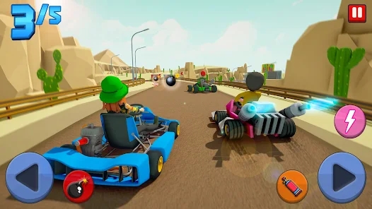 沙丘越野车中文版最新版下载（Kart Racing Toon Racers）v1.0