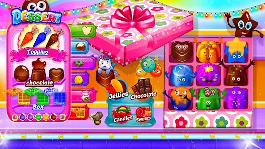 巧克力店中文版游戏安卓版下载（Choco Candy Factory Maker Game）v1.1