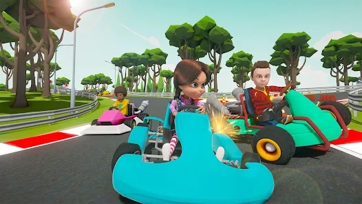 沙丘越野车中文版最新版下载（Kart Racing Toon Racers）v1.0