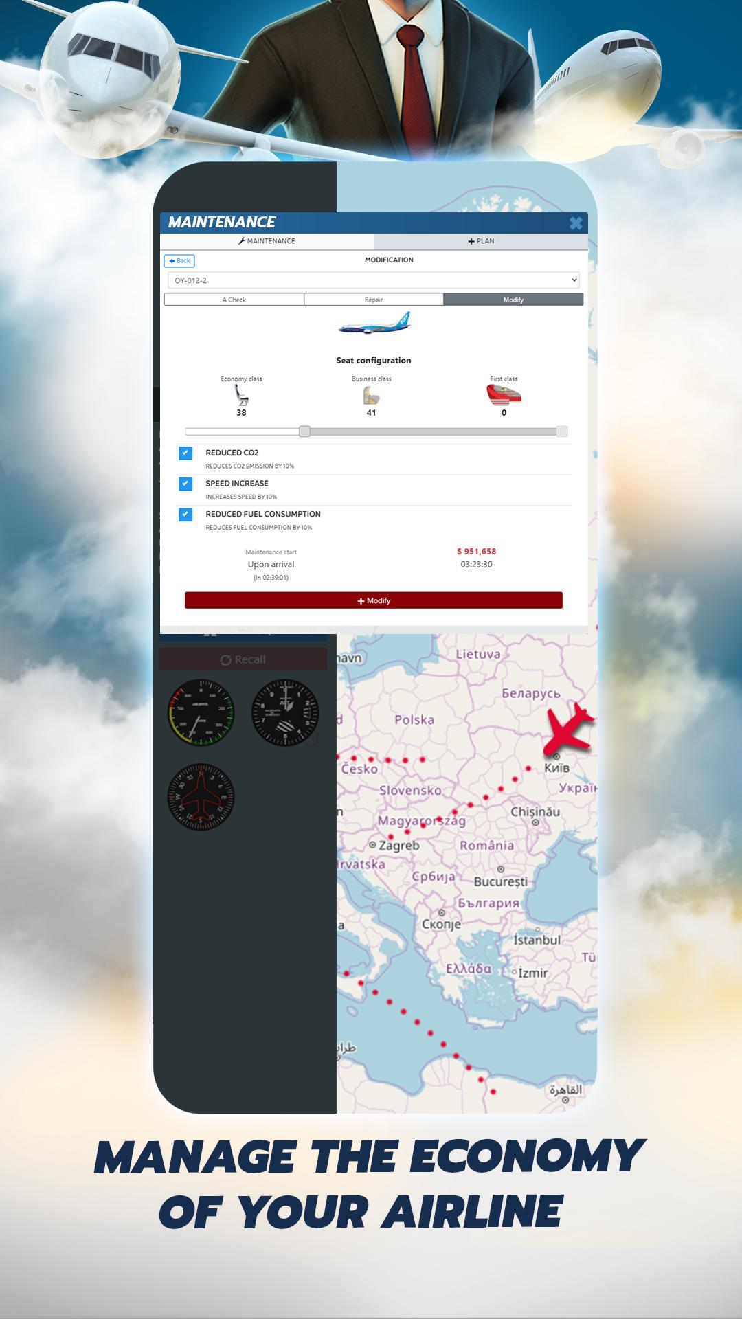 航空公司经理游戏汉化中文版下载v2.4.1