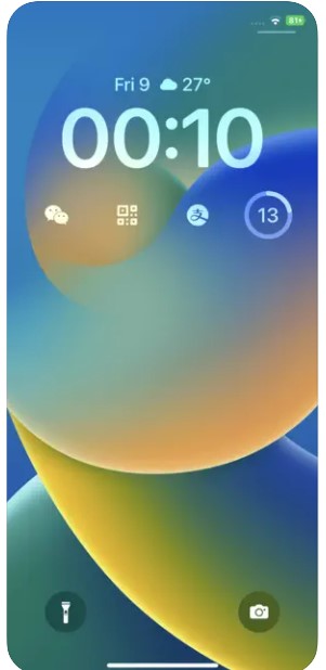 ios16锁屏启动小组件app官方最新版下载v1.0