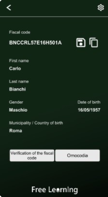 Calculate Italian fiscal code计算器app官方版v3.2.2