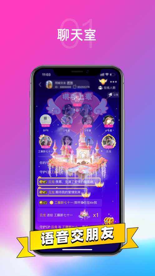 DD语音聊天交友软件app手机版下载图片1